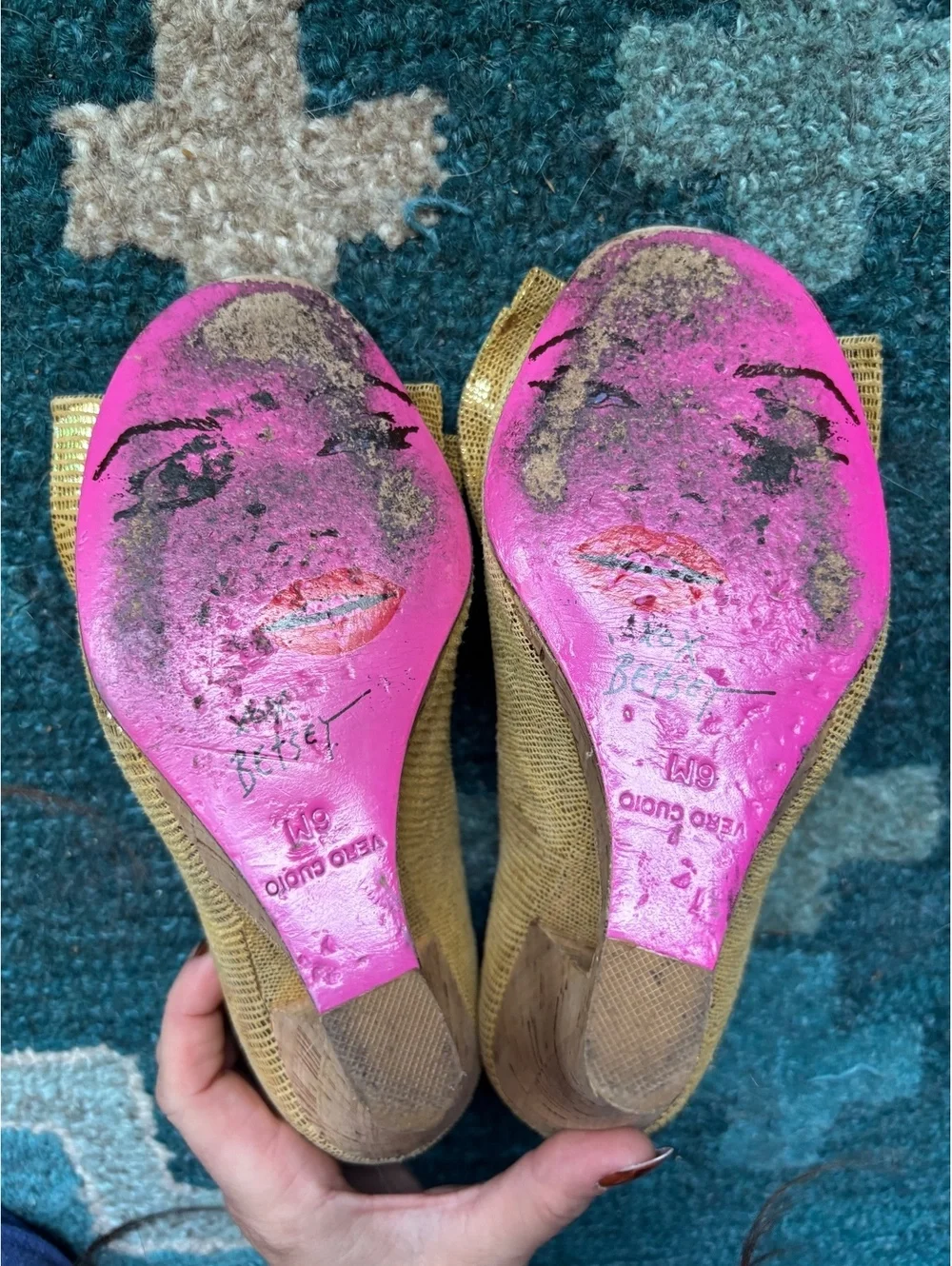 Fabulous Vintage Betsey Johnson wedges
